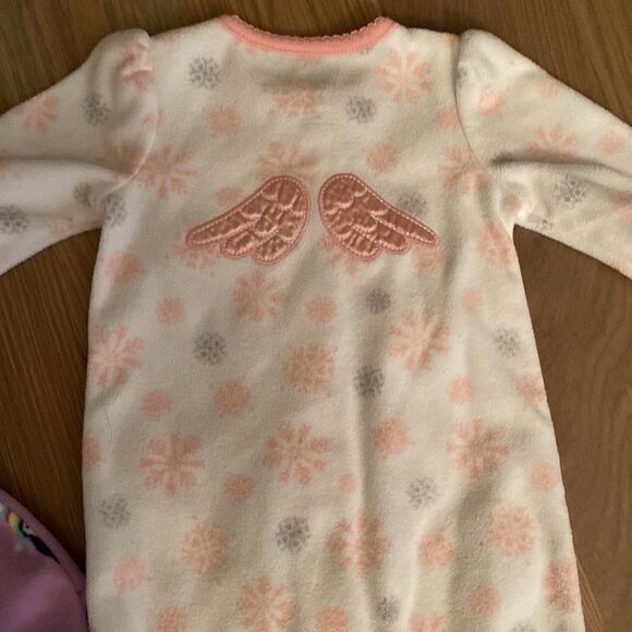 Carters micro fleece footie pajama one piece 3M - Picture 10 of 10